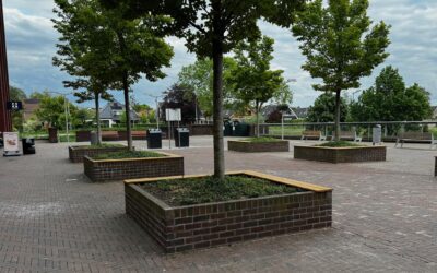 Nieuwe zitbanken…. rustpunt of hangplek?