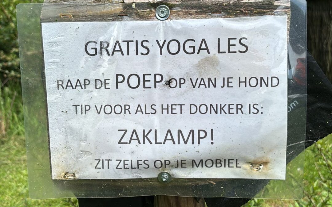 De ongeplande pilot honden(poep)beleid