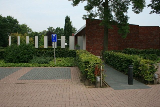 Parkeren mag. Verder komen niet.